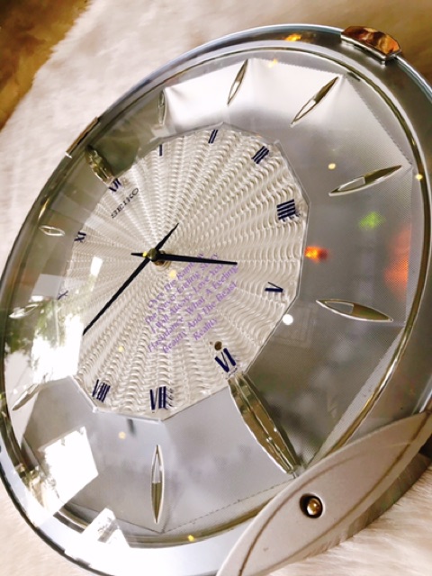 Đồng hồ treo tường SEIKO Nhật có đèn và nhạc