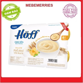 Cháo sữa phô mai - yến mạch hoff vỉ 6 hộp x 55g