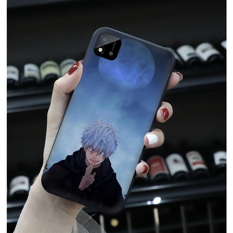 Ốp Điện Thoại Mềm Hình Jujutsu Kaisen Gojo Satoru A Cho Realme C11 C12 C15 C17 C20 C21 C21Y