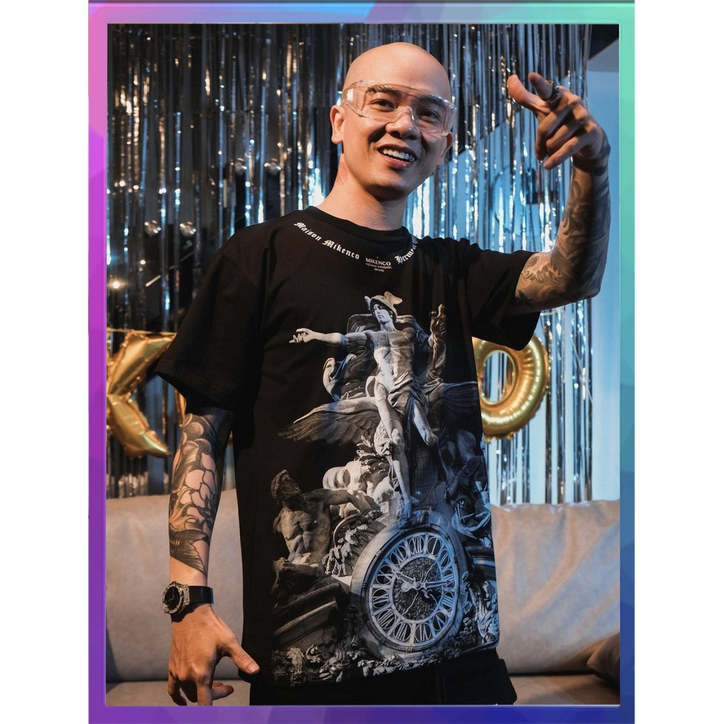 Áo Phong Nam, Áo Nam Cổ Tròn from Đep Tay Lỡ Thời Trang Cao Cấp in Hoa Tiết AC116 - trongtanfashion | BigBuy360 - bigbuy360.vn