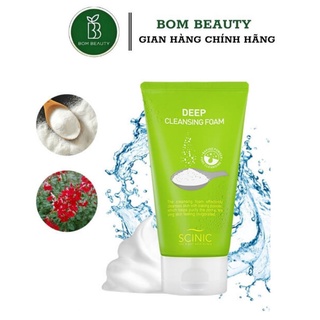 Sữa rửa mặt sạch sâu Scinic Deep Cleansing Foam 150ml