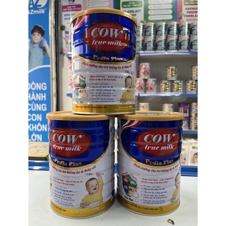 Sữa bột tăng cân cow true milk pedia plus 900g, hàng chính hãng