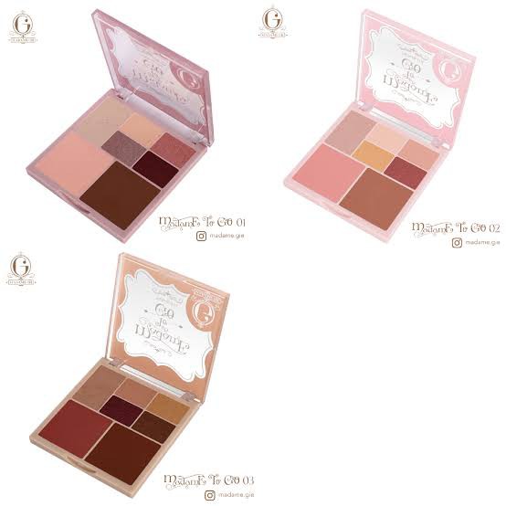 (hàng Mới Về) Bảng Phấn Trang Điểm Madame Gie Madame To Go | BigBuy360 - bigbuy360.vn