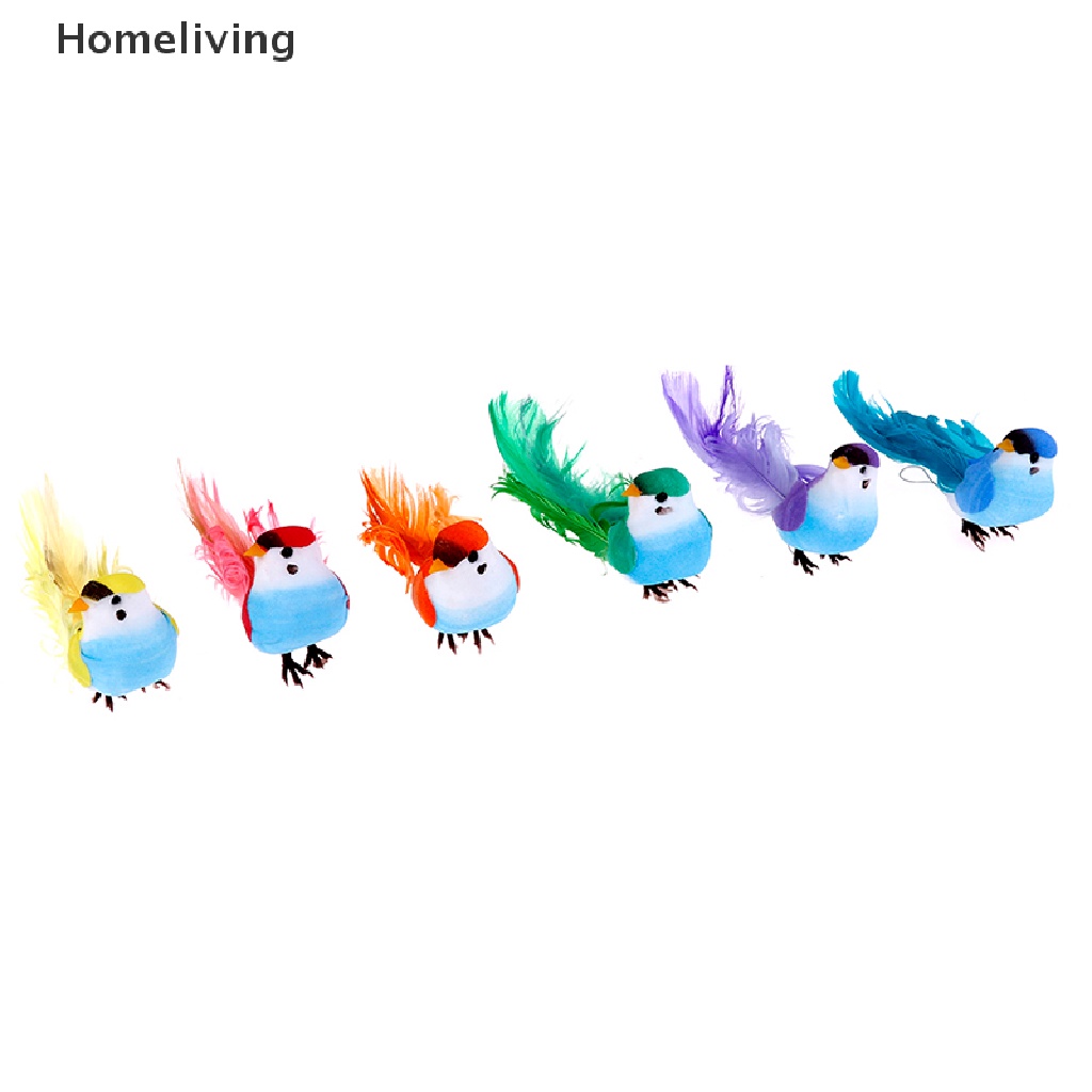 Chim Giả Bằng Xốp Nhiều Màu Trang Trí Sân Vườn