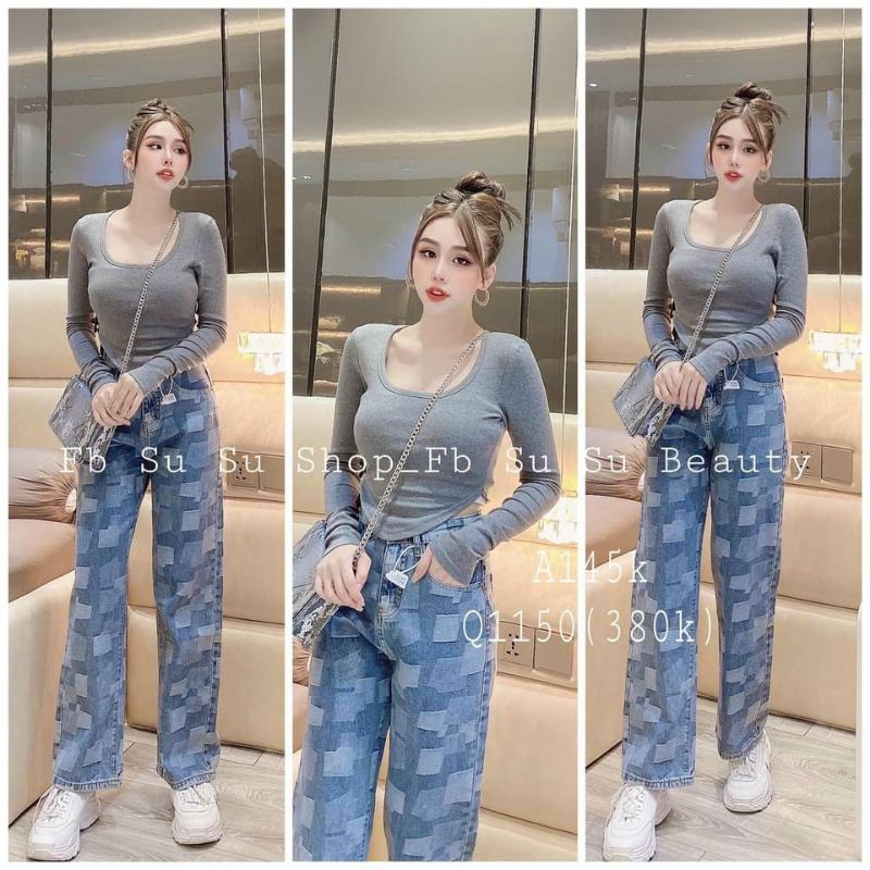 Áo tay dài chất xịn vạt bầu ( tự chụp hình thật )