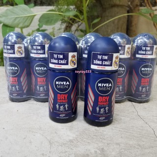 Lăn ngăn mùi Nivea Men khô thoáng 50ml