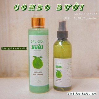 Combo bưởi (dầu gội bưởi + tinh dầu bưởi)