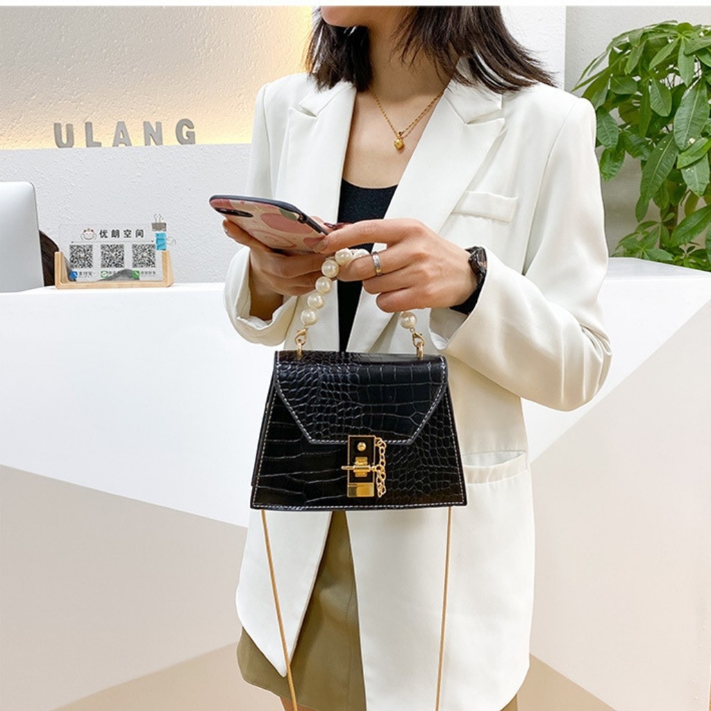 Túi Xách Nữ Đeo Chéo 💖FREEE SHIP💖 Túi Đeo Chéo Nữ Cao Cấp-Túi Xách Đeo Chéo Đẹp-Thời Trang-Phối Ngọc | BigBuy360 - bigbuy360.vn