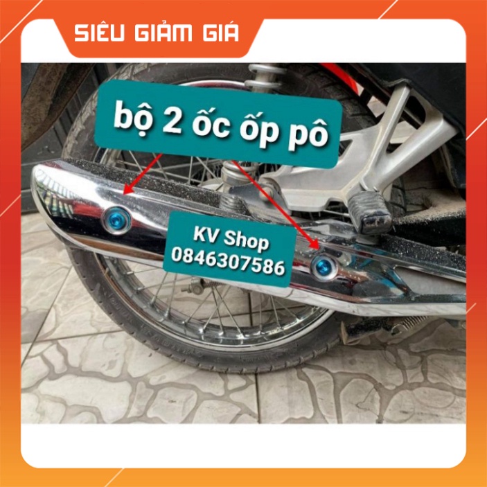 [Bán Giá Gốc] Ốc Titan GR5 Full Ốc Dàn Áo Wave A 50cc - 100 - 110