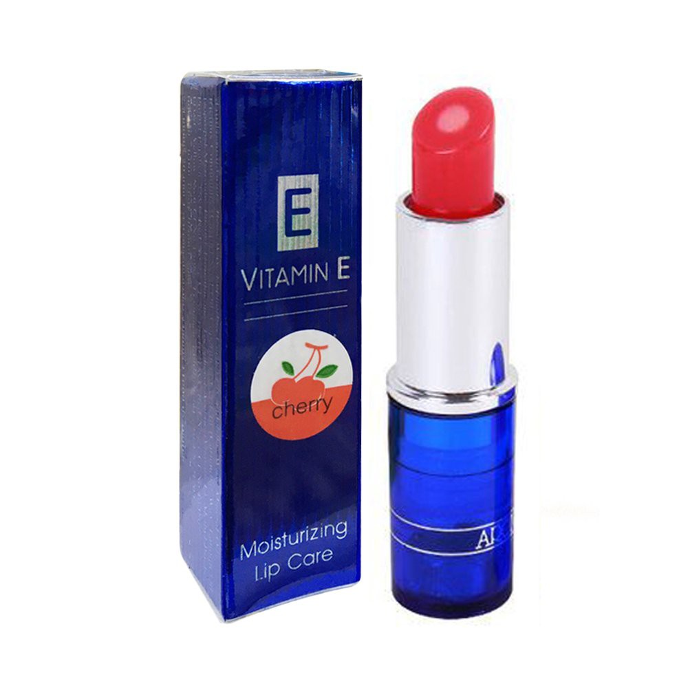 Son dưỡng môi cherry Vitamin E ARON Thái Lan 3 - chứa chất chống nắng SPF 15 - Moisturizing lip care