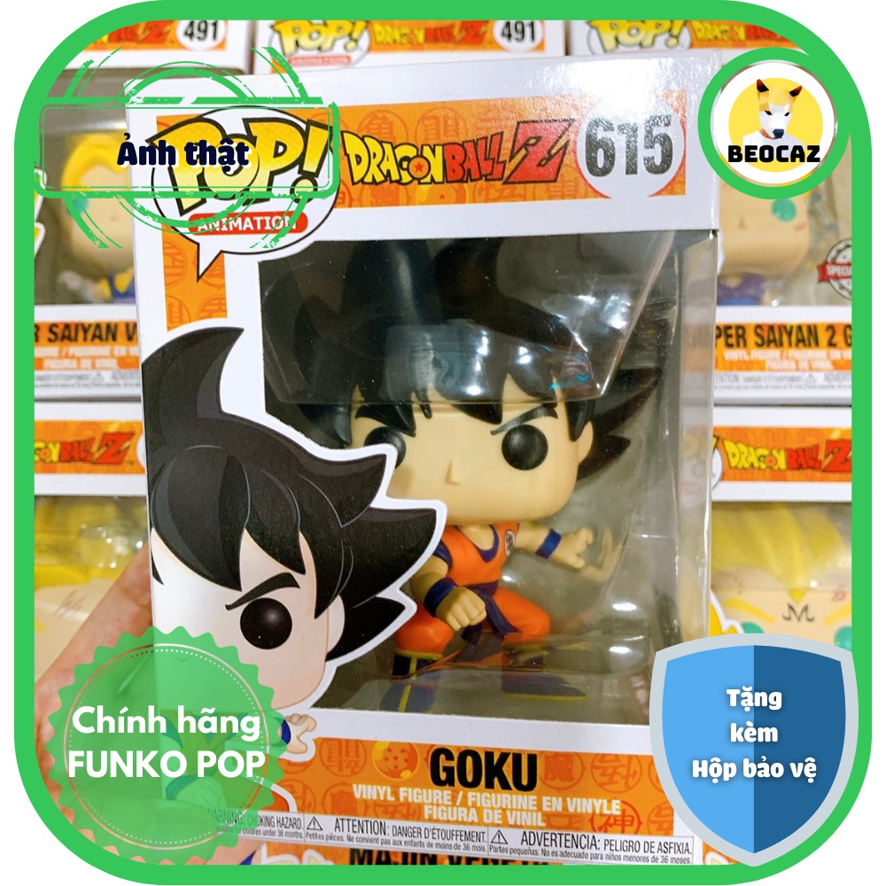 Funko Pop Dragon Balll Chính Hãng Goku Vegito Vegeta Gohan Bảy Viên Ngọc Rồng Dragon Ball tiệm Beocaz Mô hình Anime