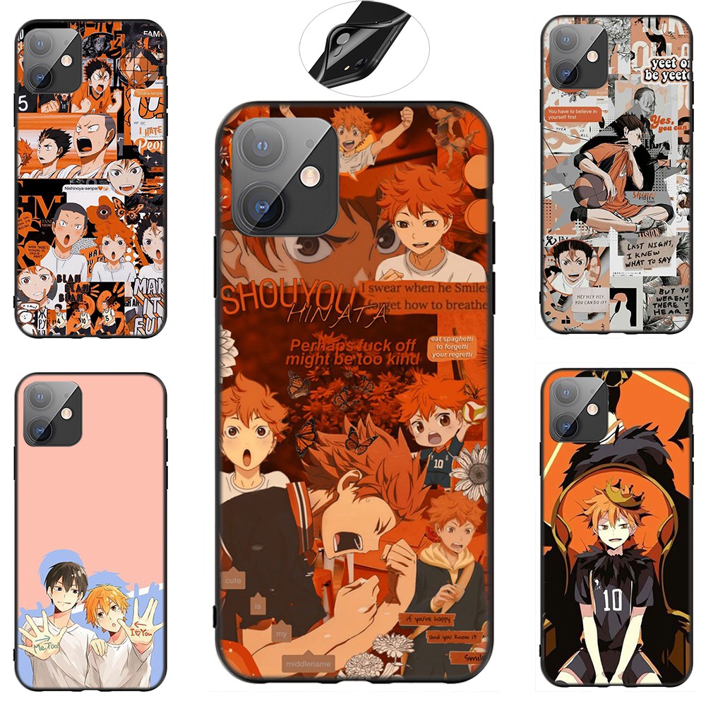 Ốp điện thoại mềm in hình anime 62LU cho iPhone 5 5s Se 6 6S 7 8 Plus X XR Xs Max