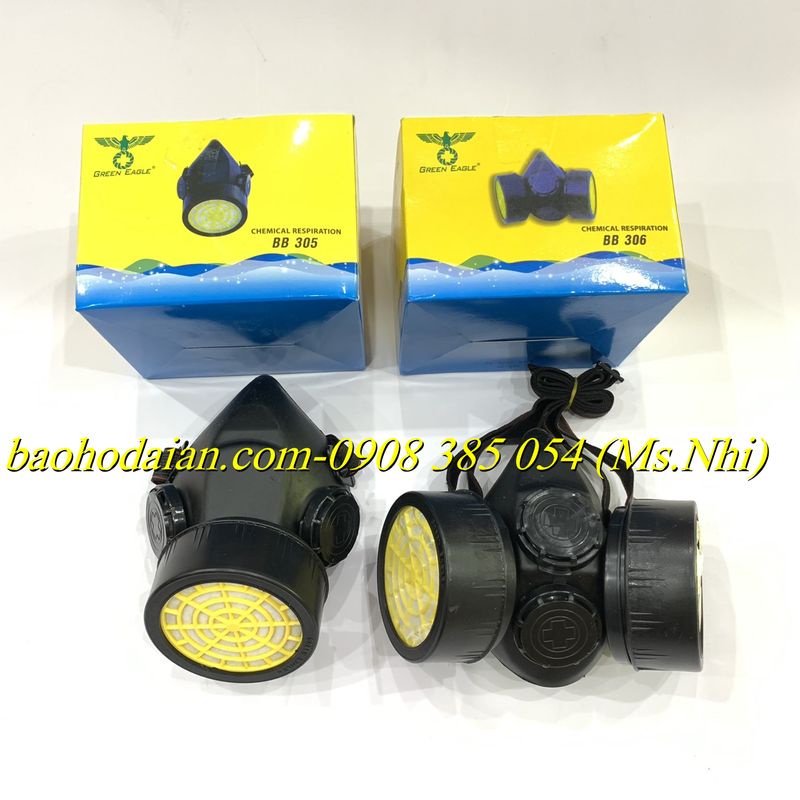 Bộ mặt nạ lọc độc chính hãng Bảo Bình BB305 và BB306