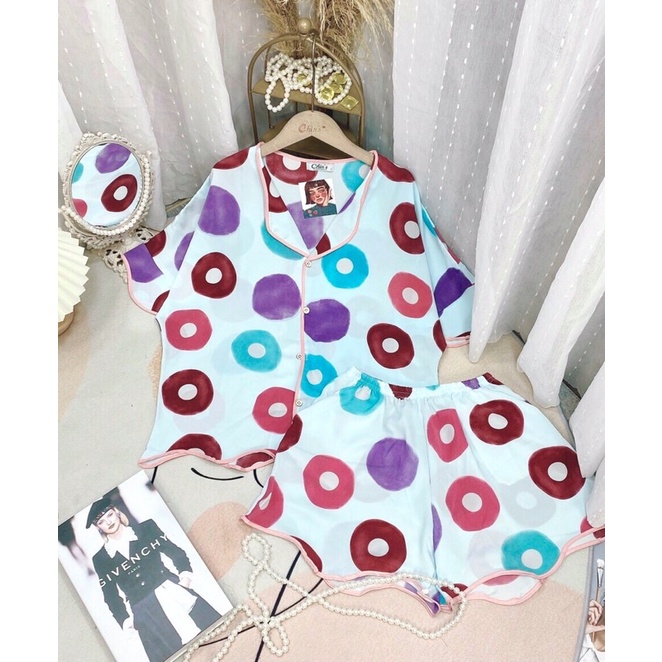 BỘ PIZAMA ĐÙI CÁNH DƠI VIỀN SÓNG MANGO LOẠI 1 SIÊU SANG