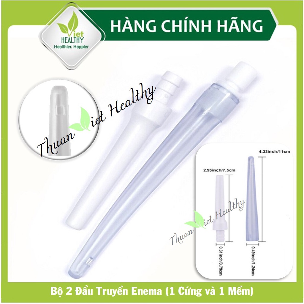 Bán lẻ dụng cụ enema viet healthy dây nối silicone 2m, van dây truyền - ảnh sản phẩm 5