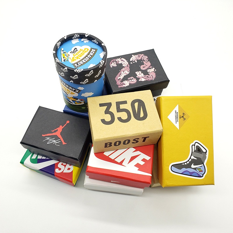 Hộp Giày sneaker mini aj Thời Trang Ba Chiều Hộp Thủ Công
