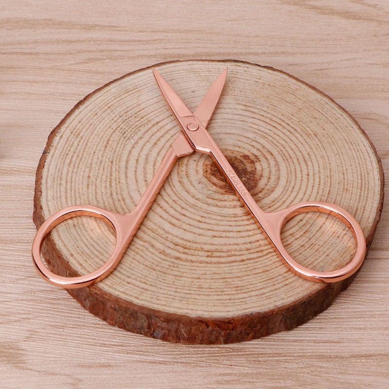 [Hàng mới về] Kéo tỉa lông mày chuyên dụng bằng thép không gỉ