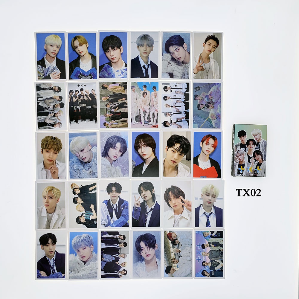 LOMO Thẻ ảnh TXT Cho Người Hâm 55 Cái/bộ Kpop