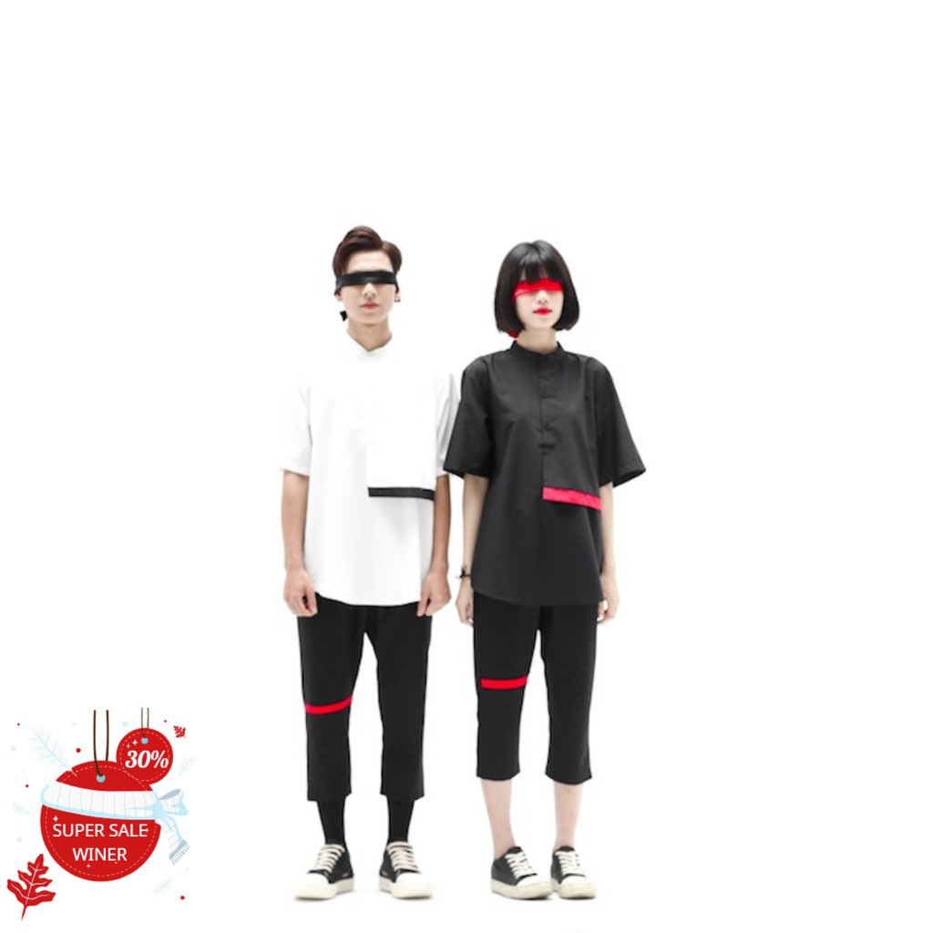 Áo sơ mi tay ngắn TSUKI SHIRT (Đen) - ZUNEZX | BigBuy360 - bigbuy360.vn