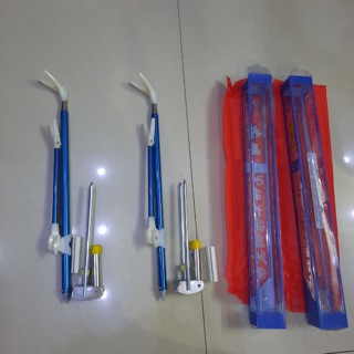 Combo 2 cái chống cần câu đơn câu đài xanh