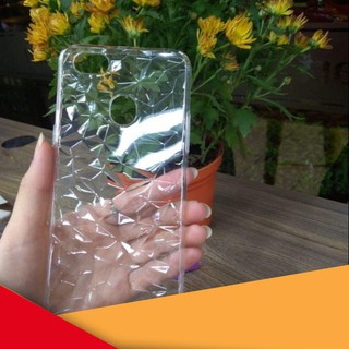 [SALE KỊCH SÀN] Ốp lưng Oppo F5/ F5 Youth dẻo Trong vân 3D kim cương chống sốc