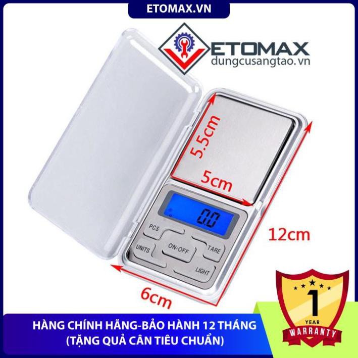 [Hàng loại 1-Bảo hành 12 tháng] Cân tiểu ly điện tử bỏ túi  200g/0.01g MT,chính xác tới 1% gram.