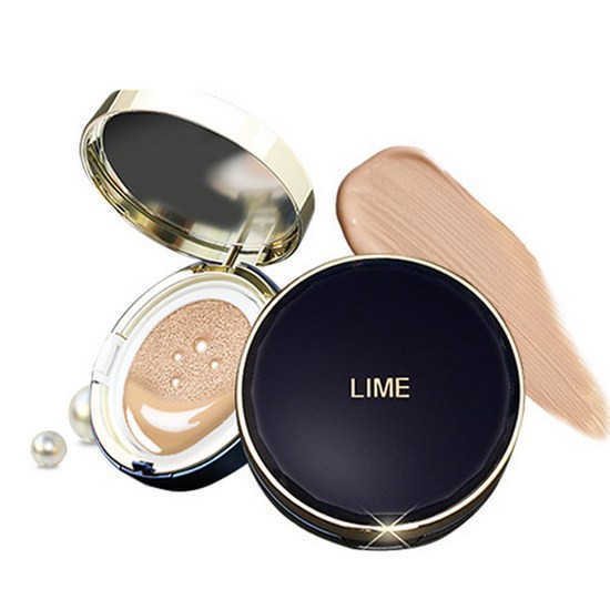 Phấn nước dưỡng ẩm, chống lão hóa Lime V Collagen Ample Cushion SPF50+ PA+++