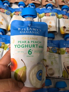 Sữa chua Bellamy Organic gói 125gr