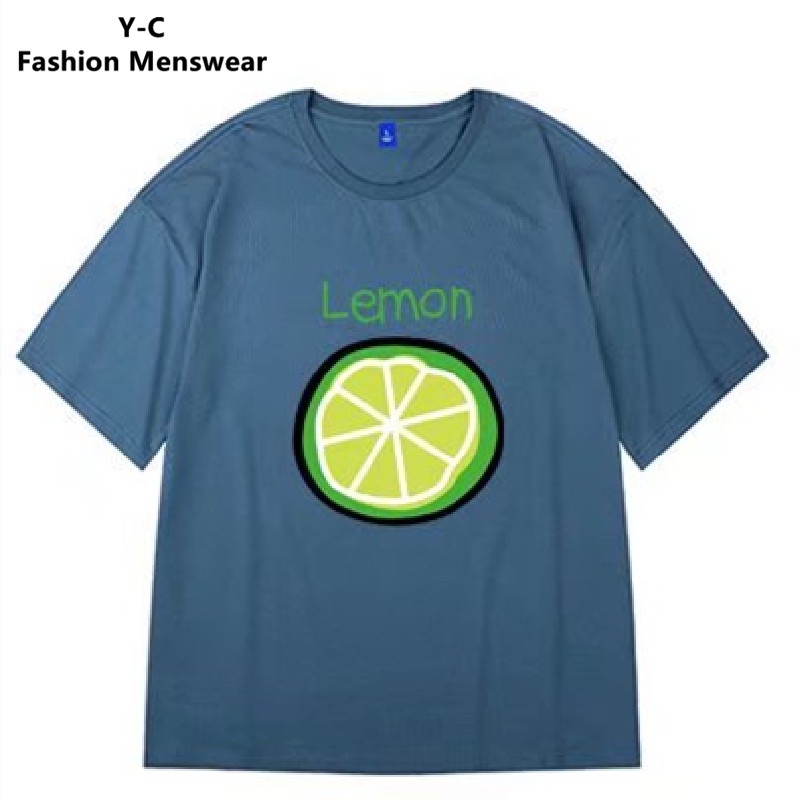 Áo Thun Tay Ngắn Cổ Tròn In Chữ Size M-8XL