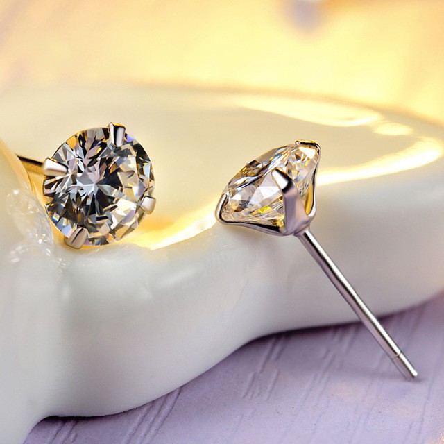 Bông Tai Đính Đá Xinh Xắn Thời Trang Hàn Quốc A713