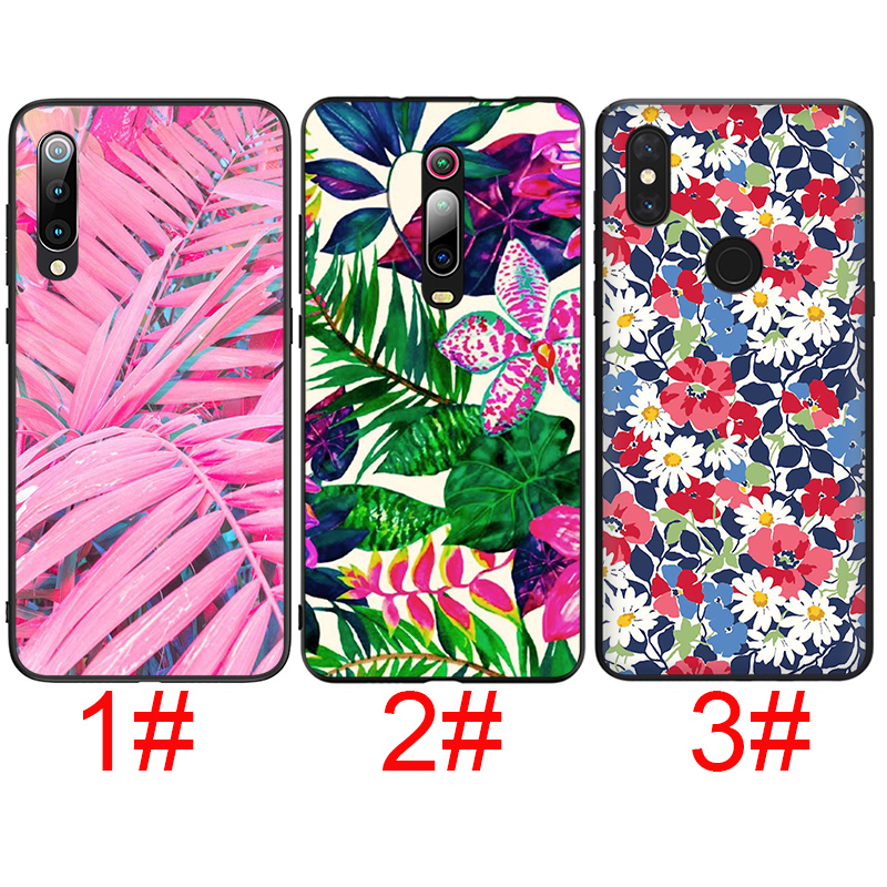 Ốp Lưng Mềm Họa Tiết Lá Cây Bạc Hà Cho Redmi K20 K30 S2 Go 9c 9a 9 8a 8 7a 7 6a 6 Pro