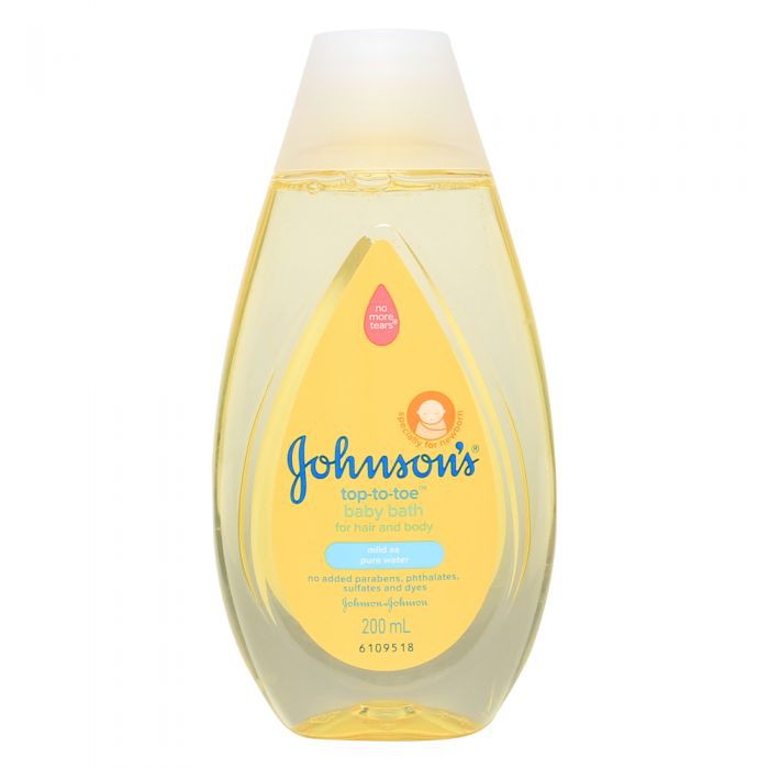 [ HỘP 200ML] Sữa tắm gội toàn thân JOHNSON'S dịu nhẹ cho bé