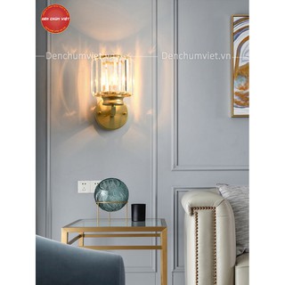 Đèn vách pha lê decor hiện đại (Tặng kèm bóng)