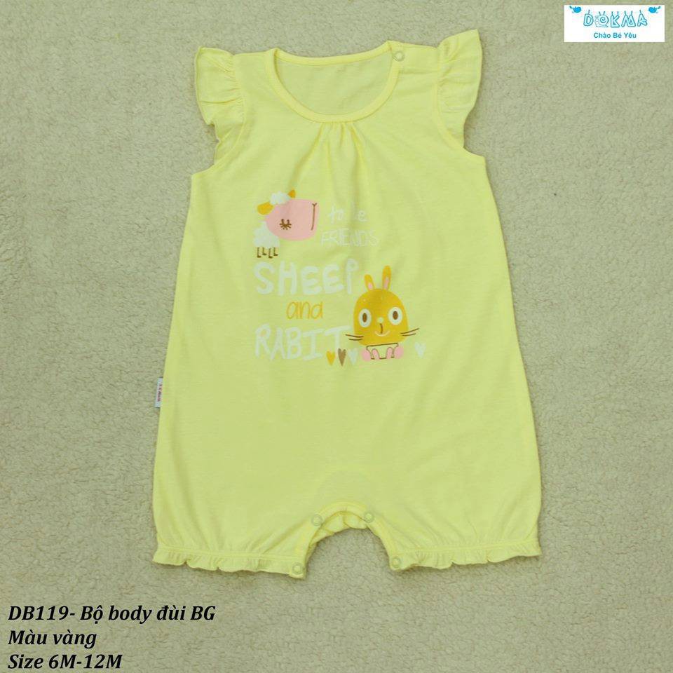 (DB119) Dokma - Body đùi bé gái (6-12m)
