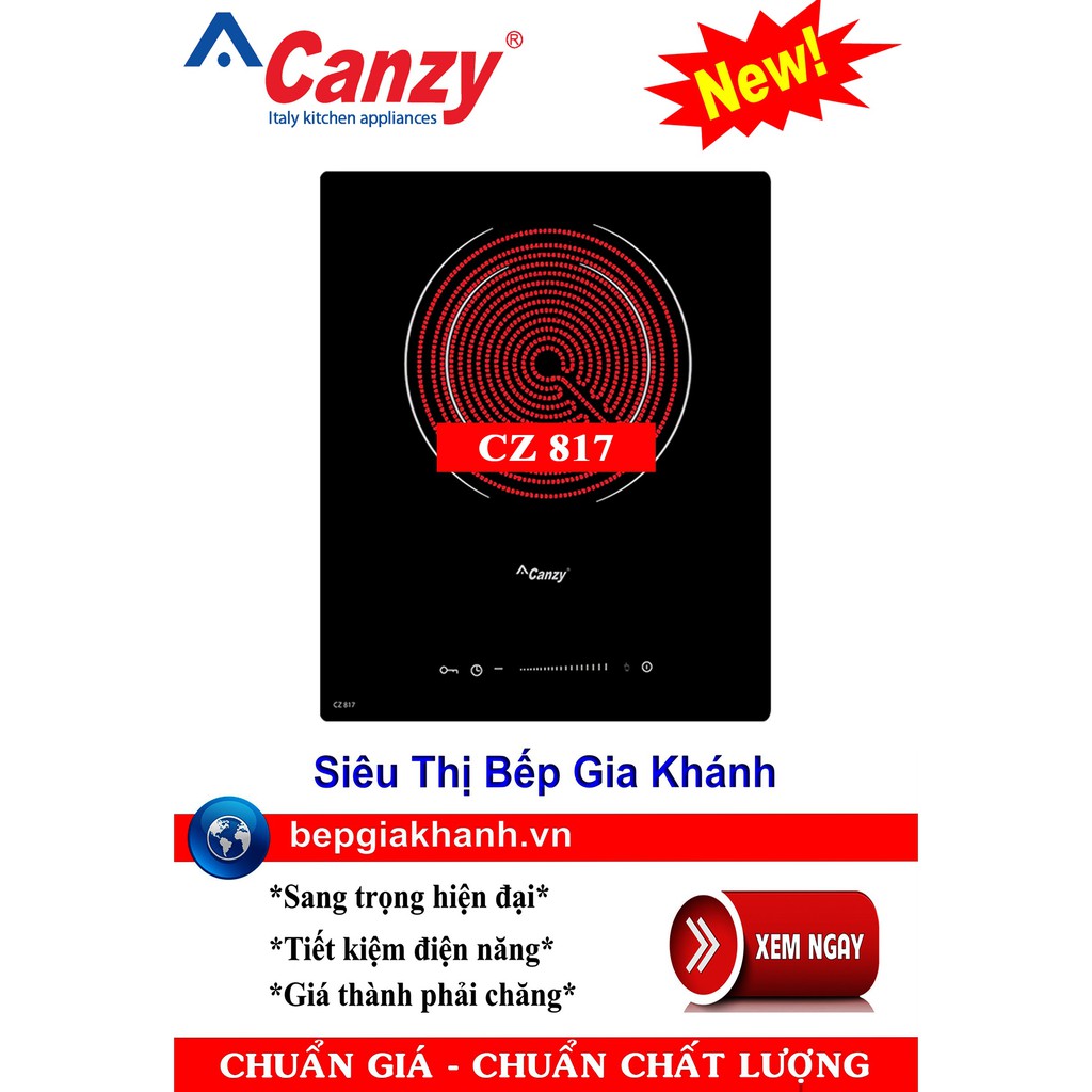 Bếp hồng ngoại Canzy CZ-817