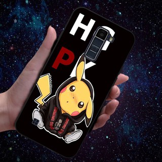 Ốp điện thoại in hình pikachu mặc áo khoác xinh xắn cho LG K4 K8 K10 G7 ThinQ 2016 2017