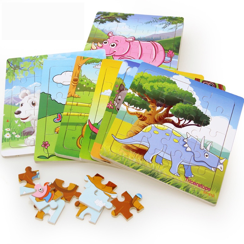 Tranh Ghép 20 mảnh- Đồ Chơi Ghép Hình Sáng Tạo, xếp hình lego