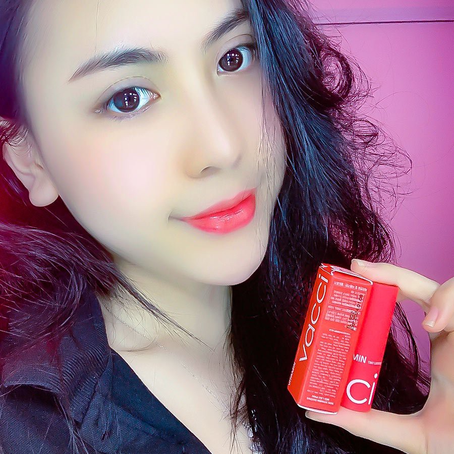 Son Dưỡng Môi Có Màu Lâu Phai Vacci Vitamin Tint Lipstick