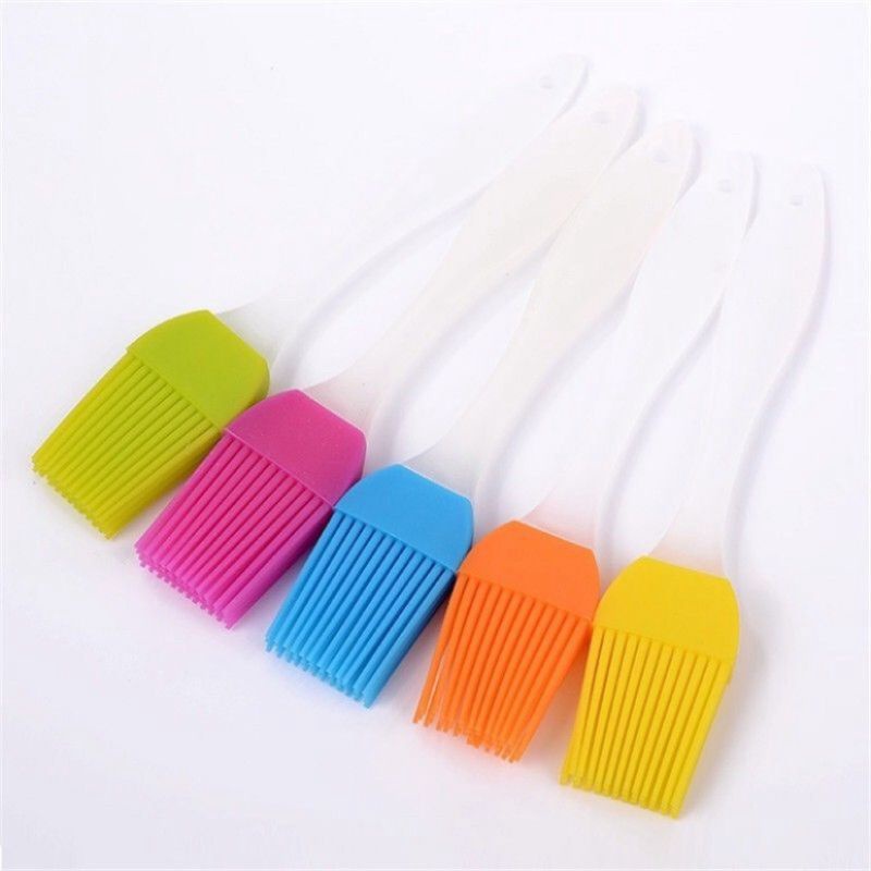 Cọ Silicon Quét Dầu, Ướp Gia Vị - Chổi Silicone Phết Bơ Làm Bánh (Cán rời)