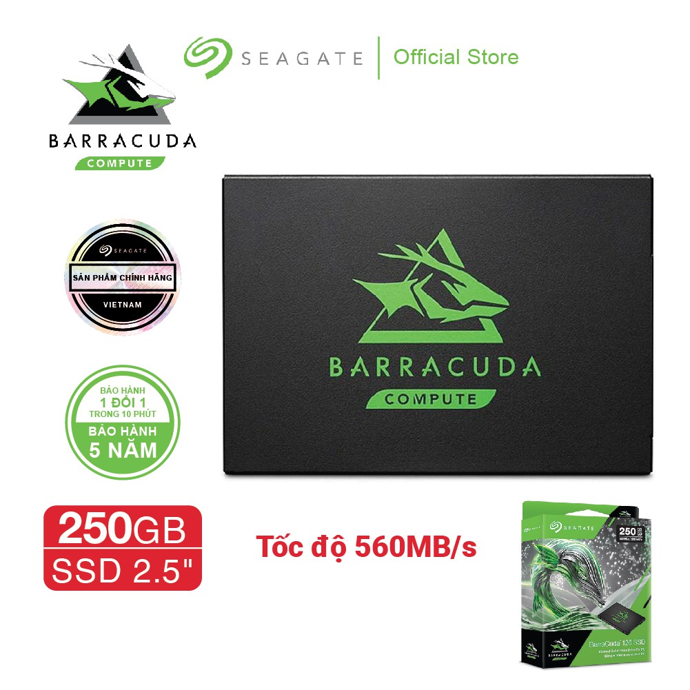 Ổ cứng SSD Seagate BarraCuda 120_250GB 2.5inch SATA_ZA250CM1A003