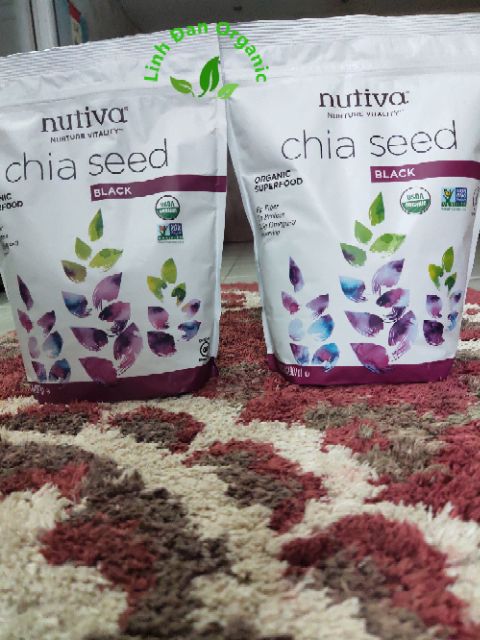 Hạt Chia Mỹ Nutiva Chia Seed DATE 2025