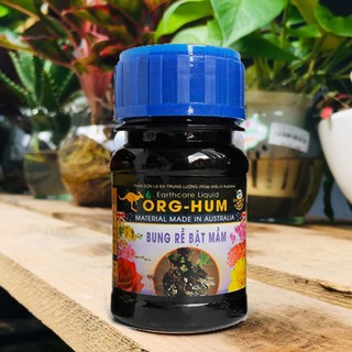Phân bón ORG HUM giúp bung rễ bật mầm chuyên dùng cho hoa Lan - hoa Hồng Chai 100ml | Vạn Tín Store