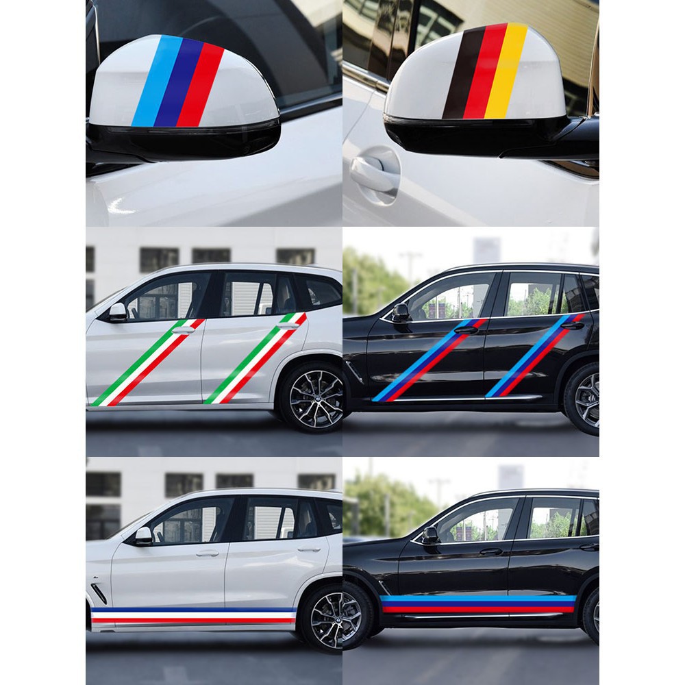 Đề can PVC dán xe hơi/ xe máy thể thao cá tính 1m