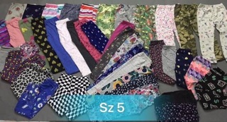 Quần legging bé gái xuất dư