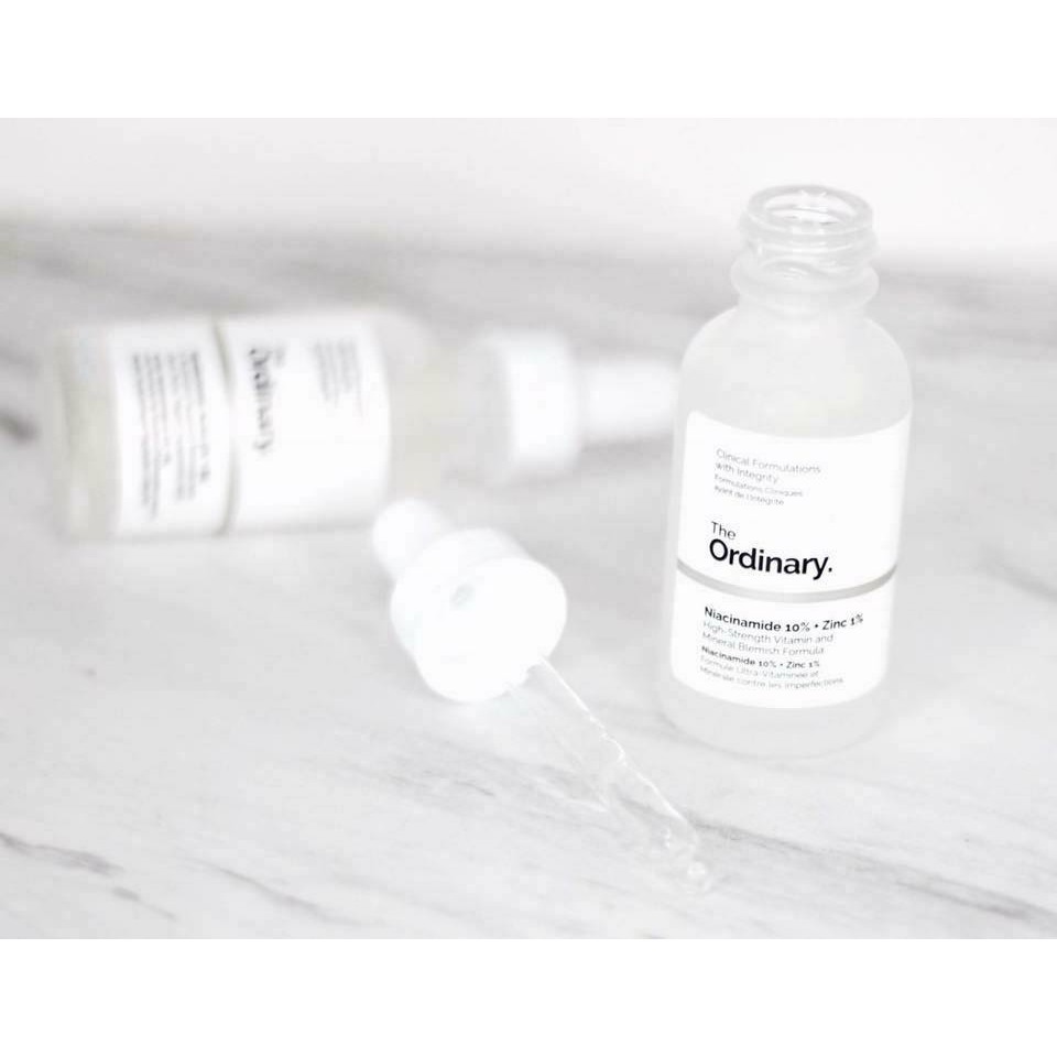 Tinh Chất The Ordinary Niacinamide 10% + Zinc 1%