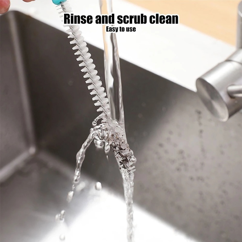 Bàn Chải Inox Làm Sạch Bình Nước Đa Năng Tiện Dụng