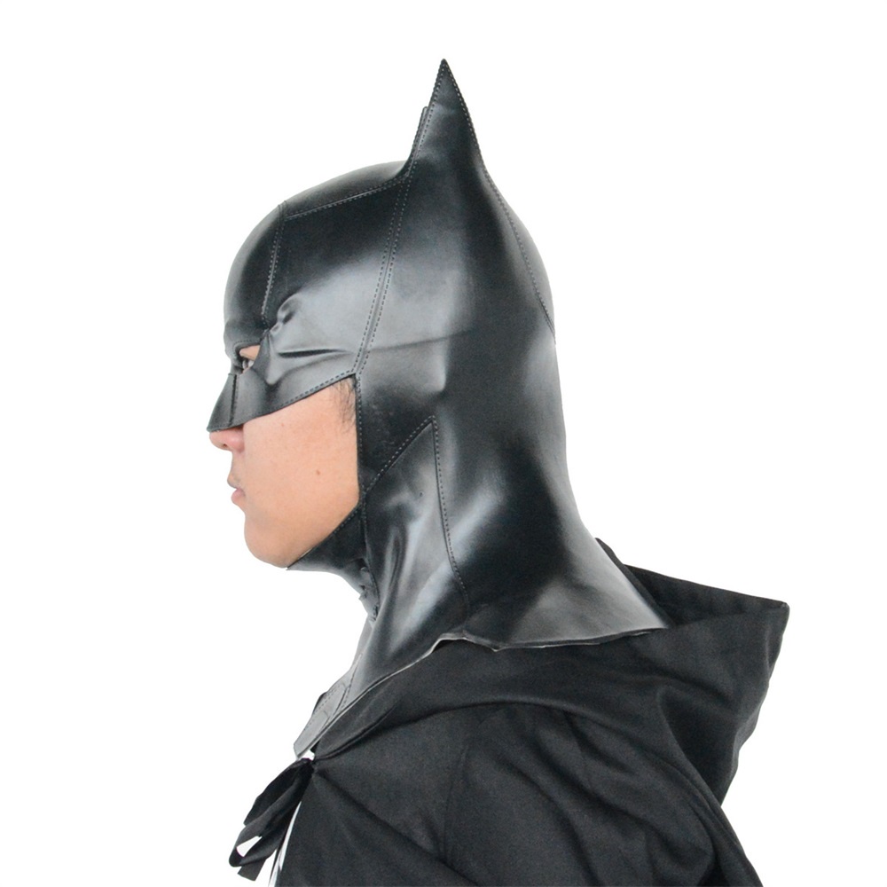 2022 The Dark Knight Batman Latex Masks Cowl Cosplay Party Superhero Props New