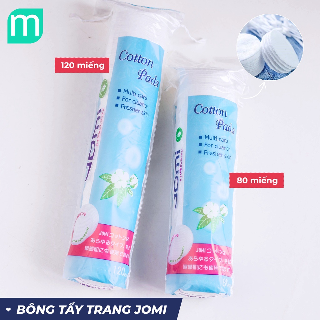 Bông tẩy trang Jomi