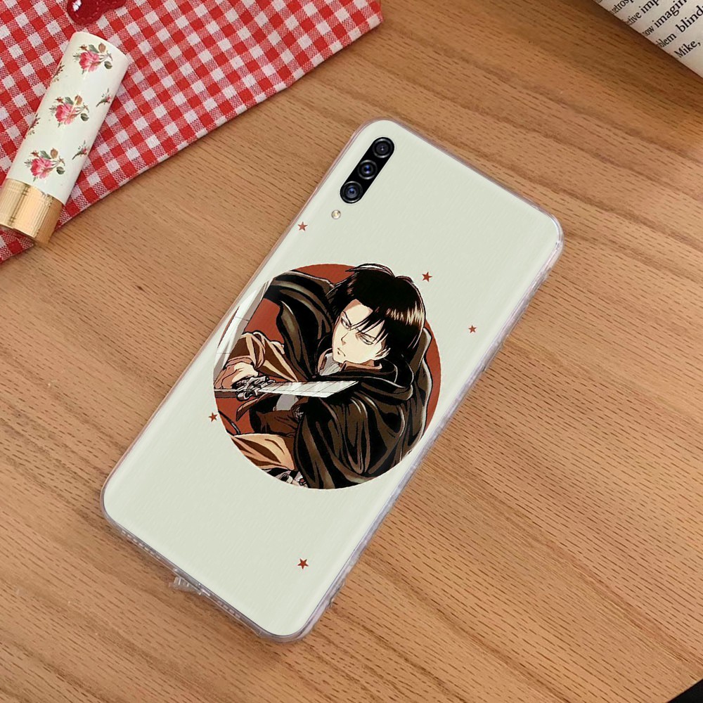 Ốp Điện Thoại Trong Suốt In Hình Anime Attack On Titan Cho Iphone 6s 6 7 8 Plus 5 5s Se 5c 4 4s