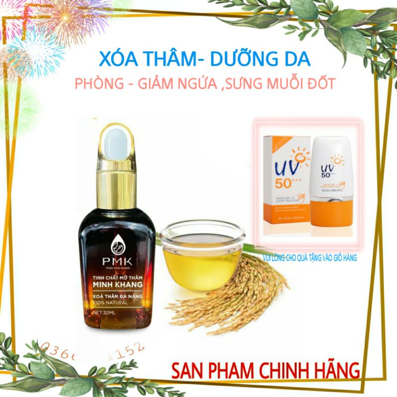 Tinh chất Xóa thâm Minh Khang, Xoá mờ thâm sẹo,thâm mắt, thâm môi,thâm nách,thâm mụn - Chính Hãng để